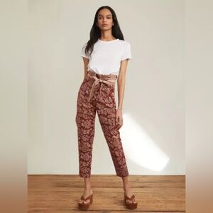 Veronica Beard Rust multi pant.